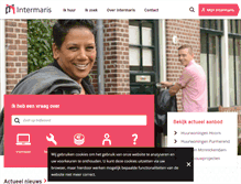 Tablet Screenshot of intermaris.nl